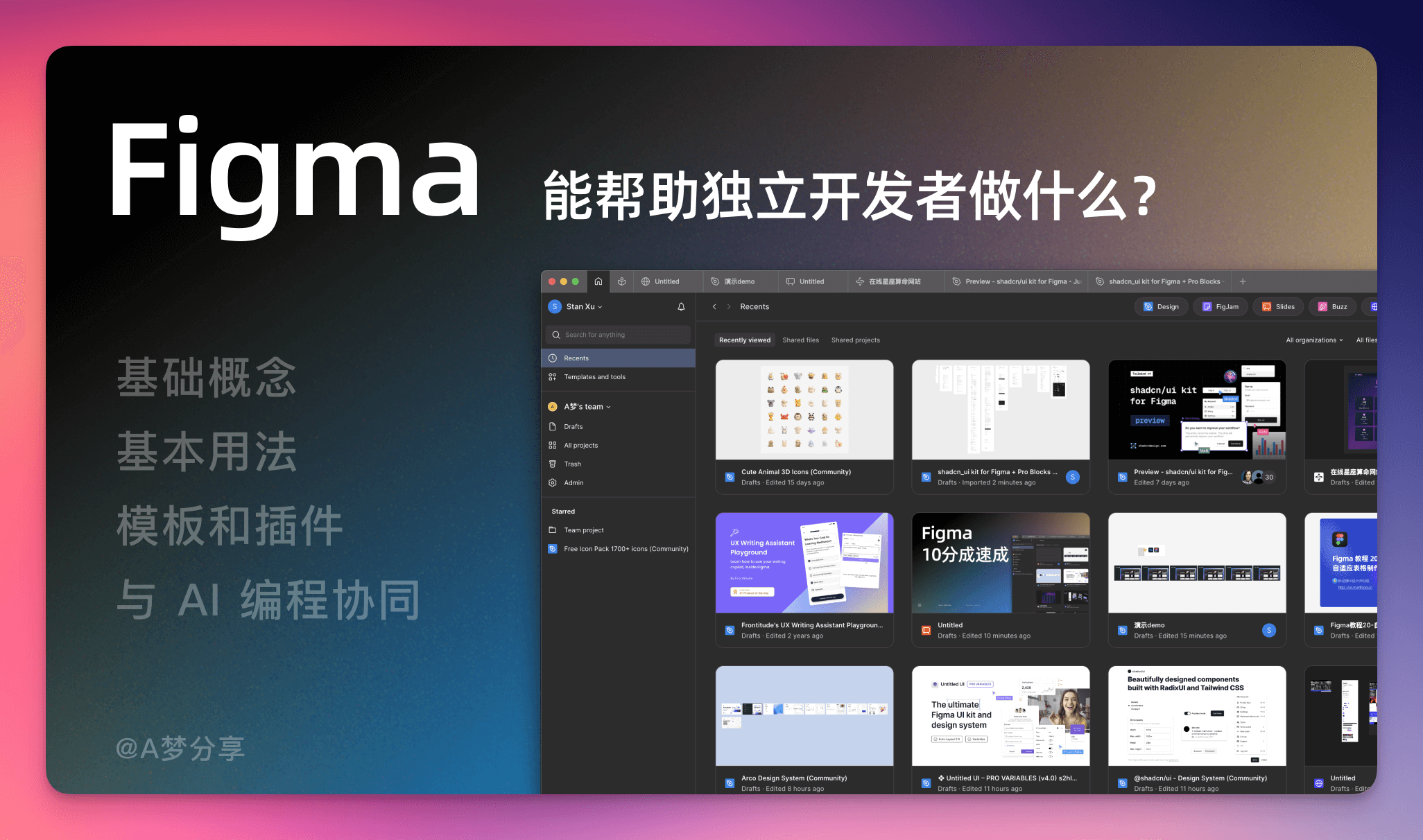 Figma 能帮助独立开发者做什么？